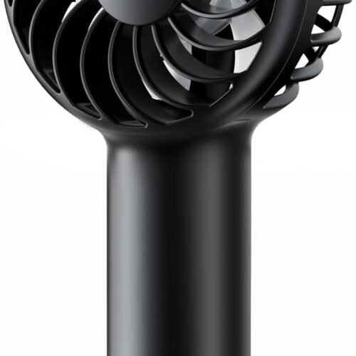 Mini USB handheld fan 3 speed powerful small rechargeable personal fan for makeup eyelash camping beach airplane travel