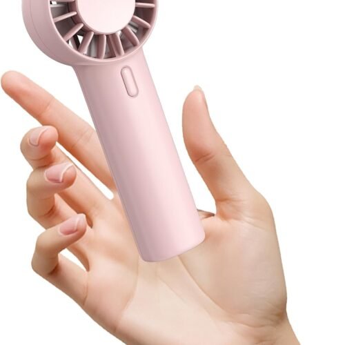 Mini USB handheld fan portable USB rechargeable fan with 3 speed wind pocket personal cooling fan for desktop travel outdoor concert makeup