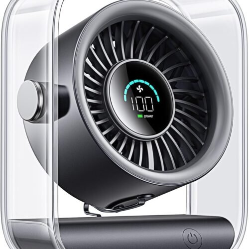 Turbo Desk Fan with LED Display